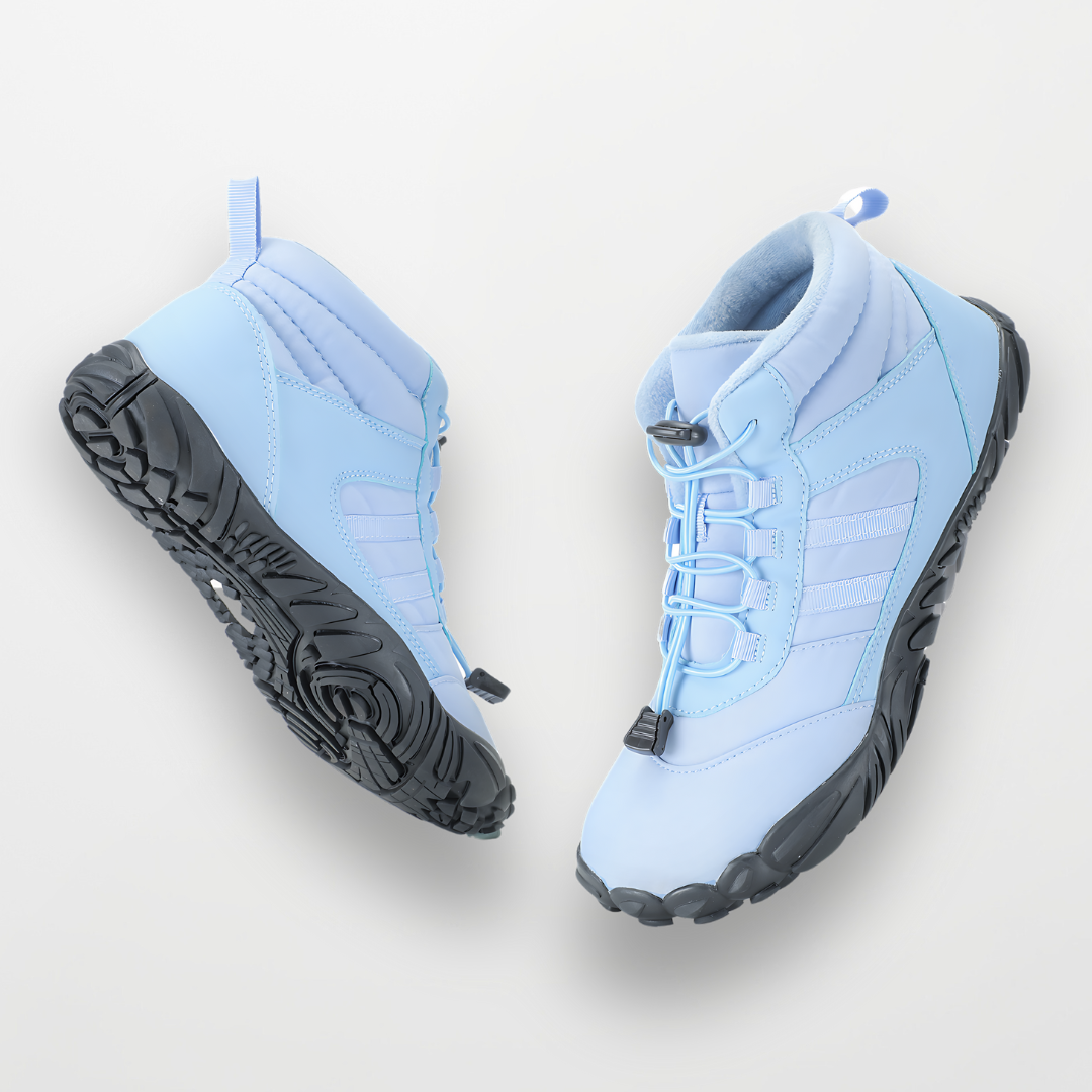 Winter Pro Barfußschuh in Hellblau