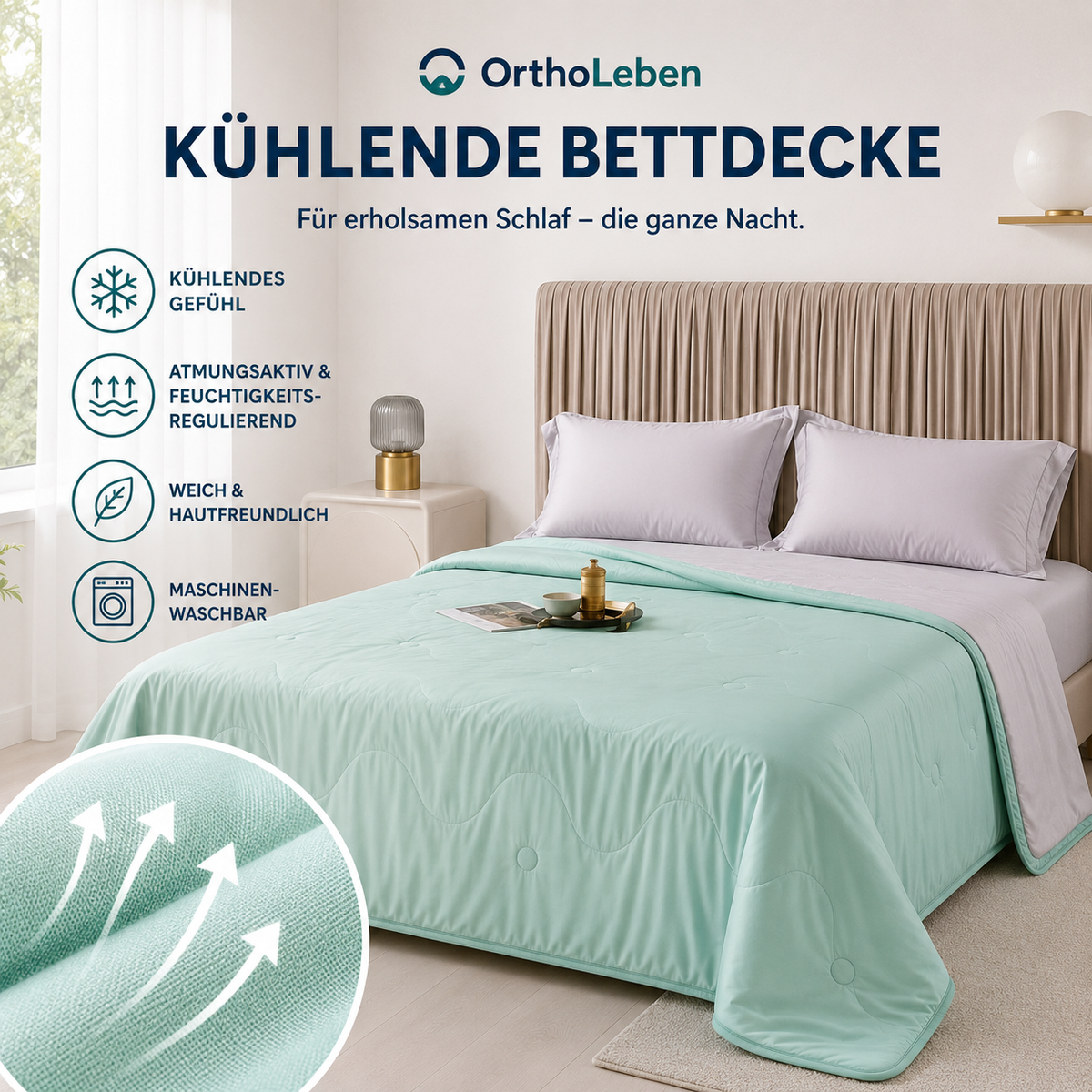 OrthoLeben® Cooling Bettdecke