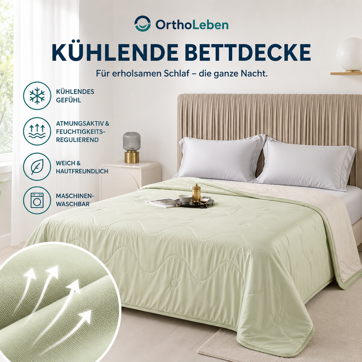 OrthoLeben® Cooling Bettdecke