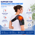 OrthoShoulder Pro™ – Intelligente Wärme- & Massagebandage für die Schulter