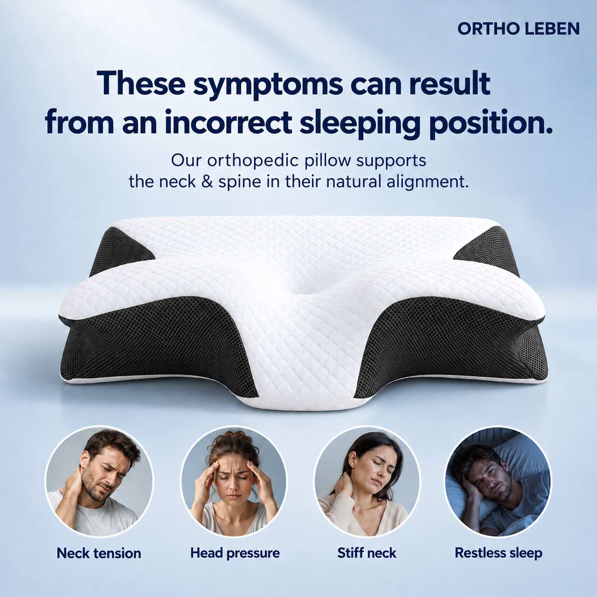 ErgoSleep Memory Kissen
