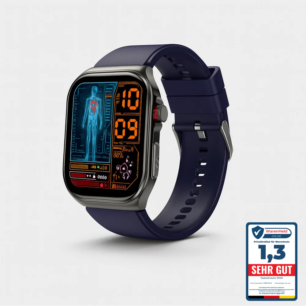 OrthoWatch Arca® – Senioren Smartwatch mit Sturzerkennung & SOS-Notruf