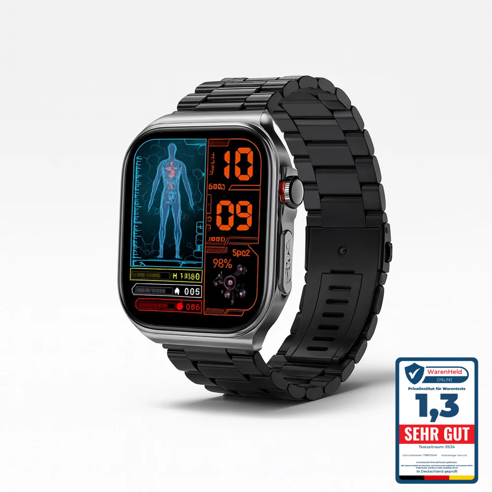 OrthoWatch Arca® – Senioren Smartwatch mit Sturzerkennung & SOS-Notruf