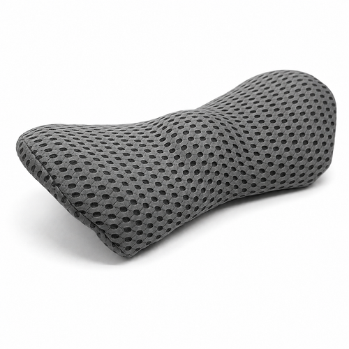 Lendenstützkissen aus Memory Foam in Grau