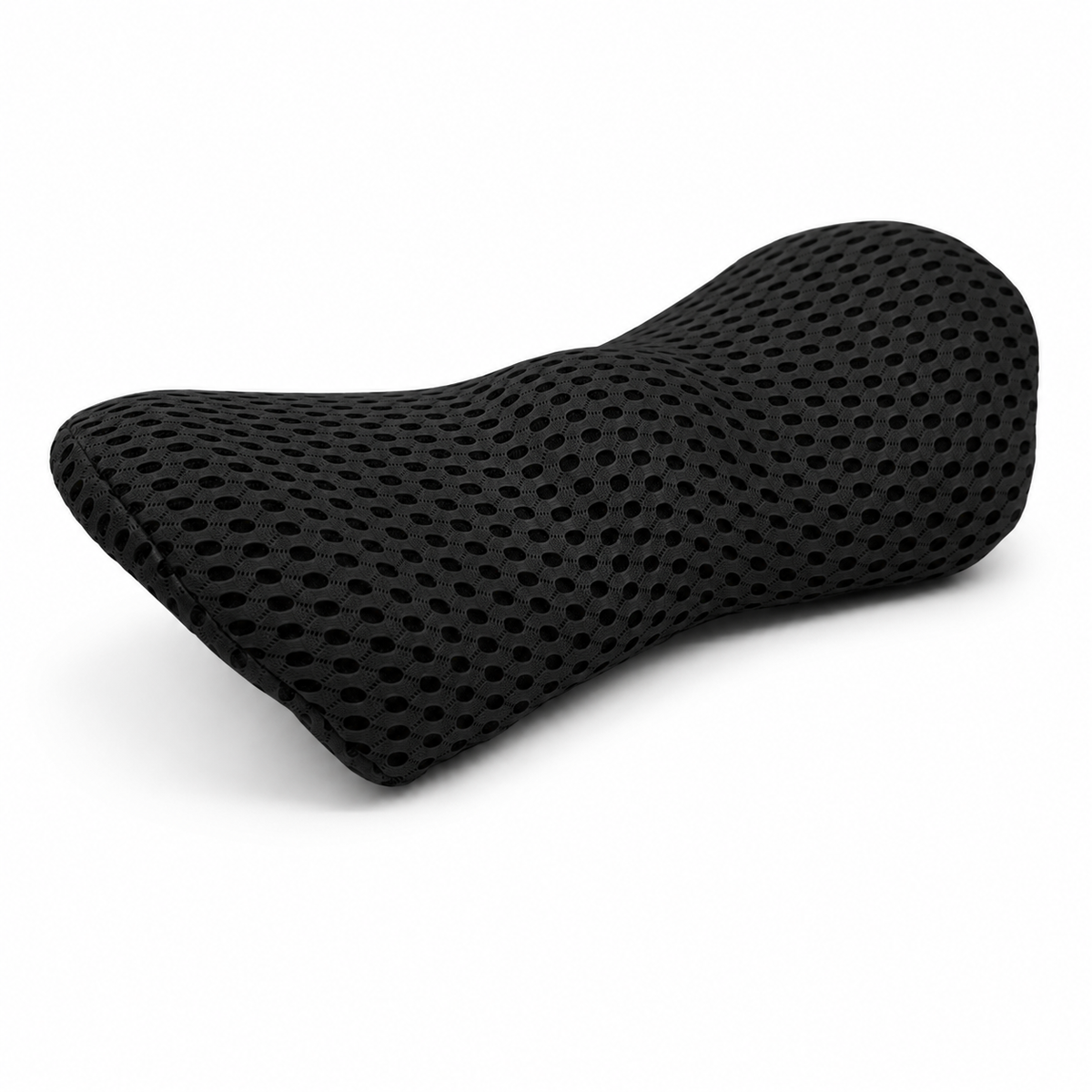 Lendenstützkissen aus Memory Foam in Schwarz